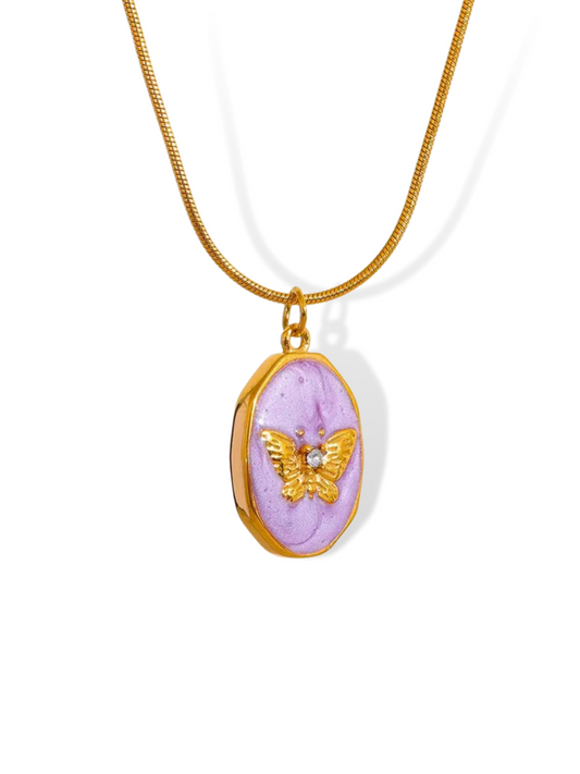 POSIE BUTTERFLY NECKLACE
